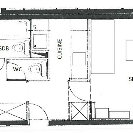 Renove 2 Pieces Au Pied Des Pistes, Balcon Sud, Pour 4 Personnes - Fr-1-455-139 Apartment La Plagne