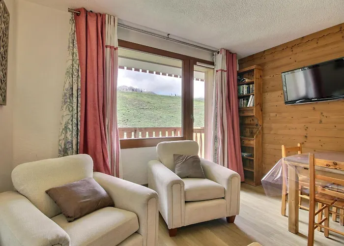 Renove 2 Pieces Au Pied Des Pistes, Balcon Sud, Pour 4 Personnes - Fr-1-455-139 Lägenhet